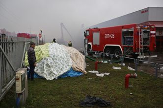 Pożar w Wólce Kosowskiej. Trwa dogaszenie