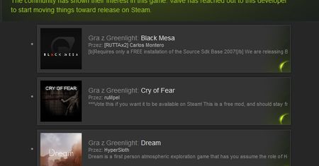 Pierwsza dziesiątka gier dostała zielone światło - one trafią na Steam