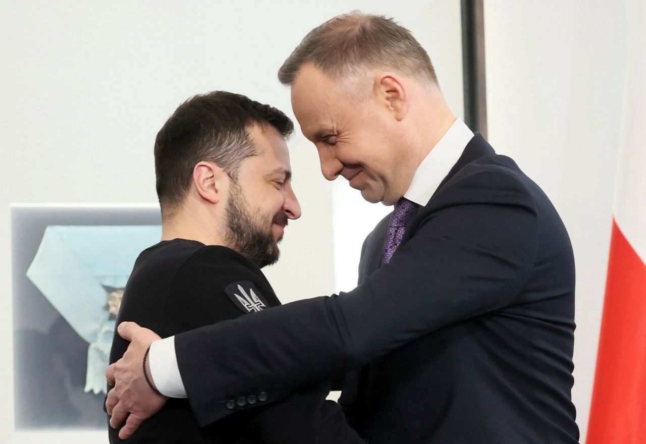 Spór z Ukrainą. "Zełenski patrzy na wewnętrzne sondaże"