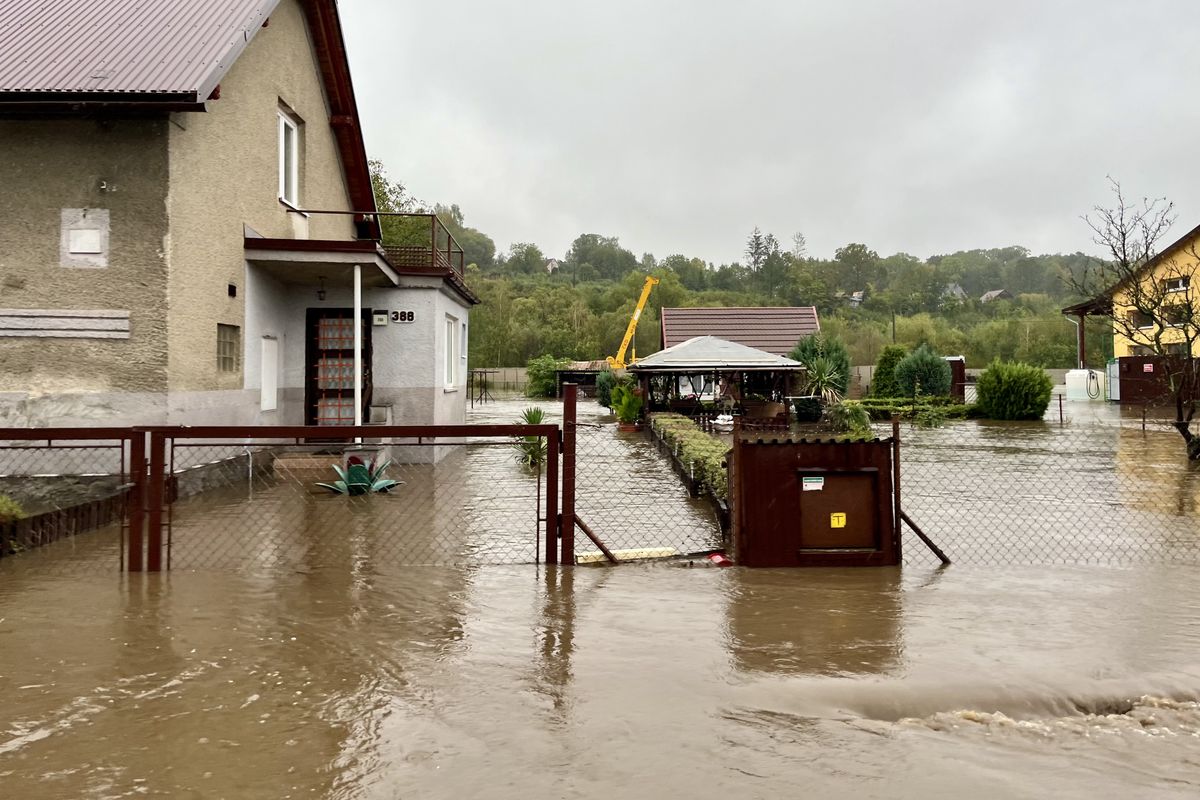 Powódź w Austrii, Polsce i Czechach. 