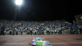 "Butelki latają". Dantejskie sceny w meczu Legii