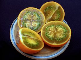 Mrożone psianka lulo (owoc) bez dodatku cukru