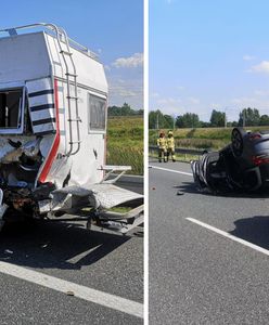 A4 zablokowana. Poważny wypadek