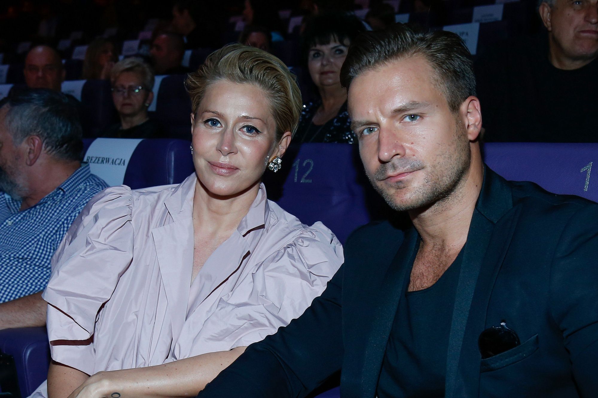Katarzyna Warnke i Piotr Stramowski