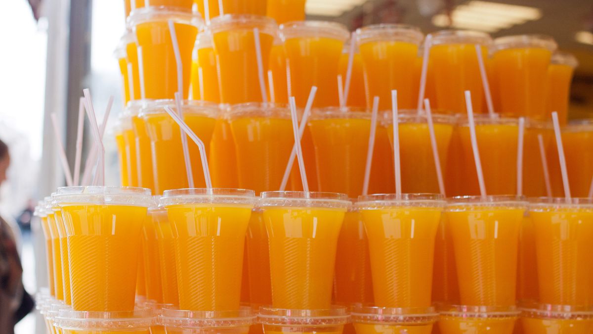 Sok pomarańczowo-ananasowy