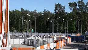 Kibice Legii opuszczają stadion Jagiellonii (galeria)