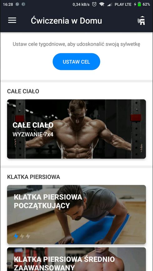 Ćwiczenia w Domu - Bez Sprzętu