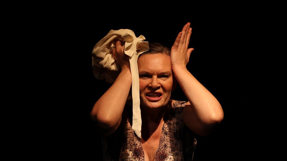 Maria Seweryn w monodramie "Na pierwszy rzut oka" w Teatrze Polonia