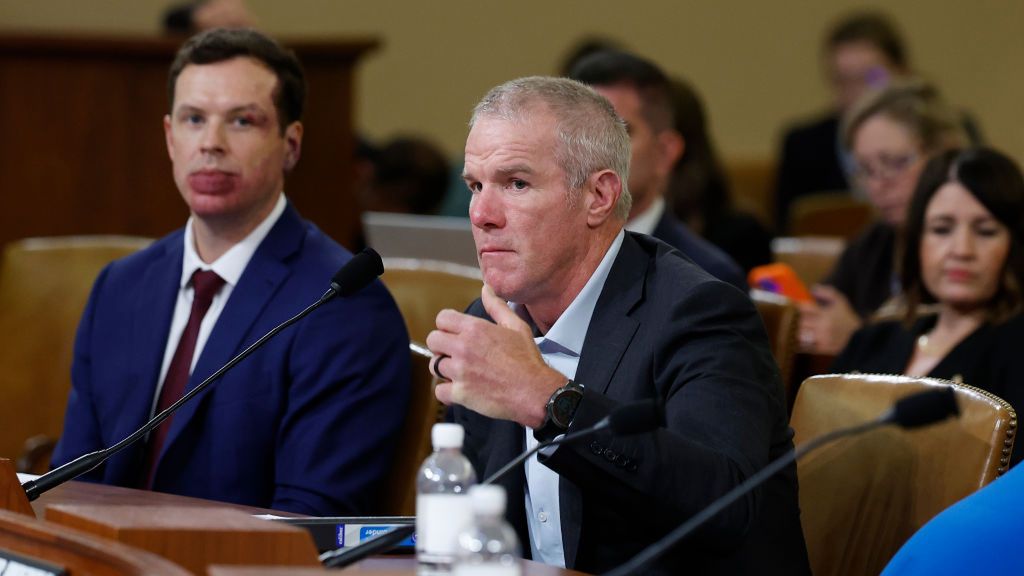 Getty Images / Kevin Dietsch / Na zdjęciu: Brett Favre