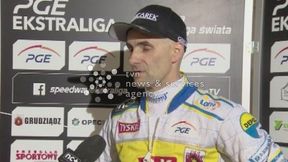Tomasz Gollob: To było ciężkie zwycięstwo, Zielona Góra jest trudnym przeciwnikiem