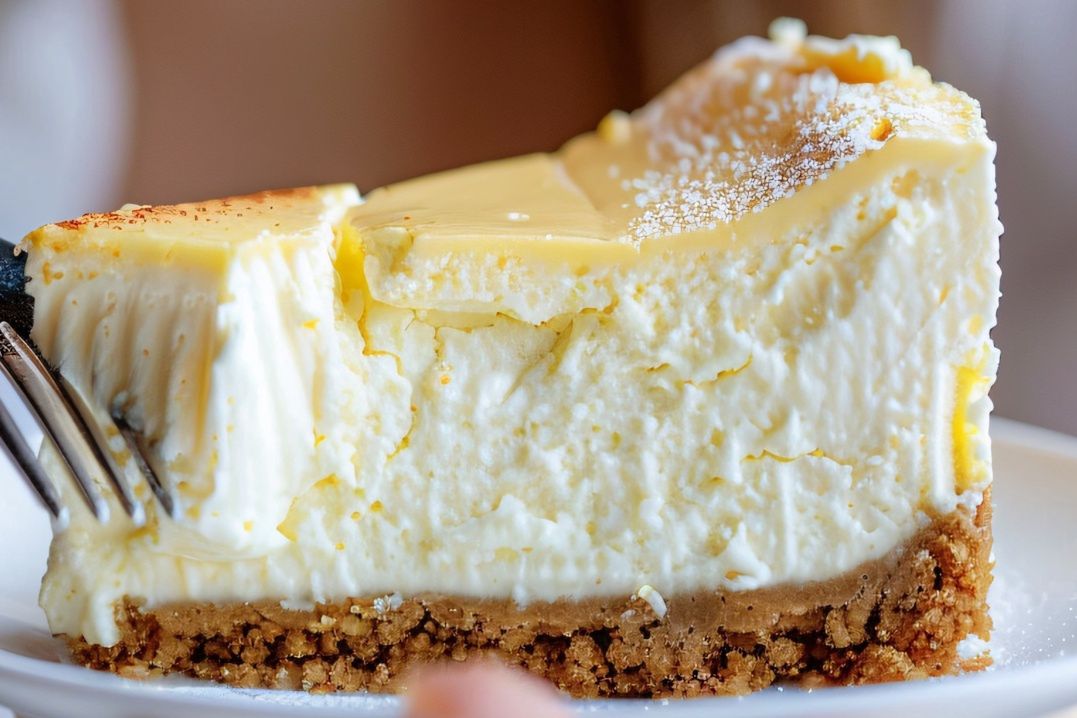 Ten sernik wychodzi obłędnie kremowy i delikatny. Rośnie równo i nie opada