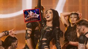 Kamery to uchwyciły. Oto jaki prezent na Eurowizji dostała Steczkowska