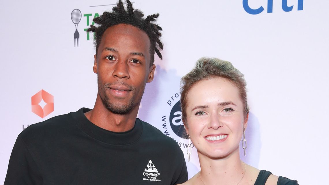 Zdjęcie okładkowe artykułu: Getty Images / Rich Fury / Na zdjęciu: Gael Monfils i Elina Switolina