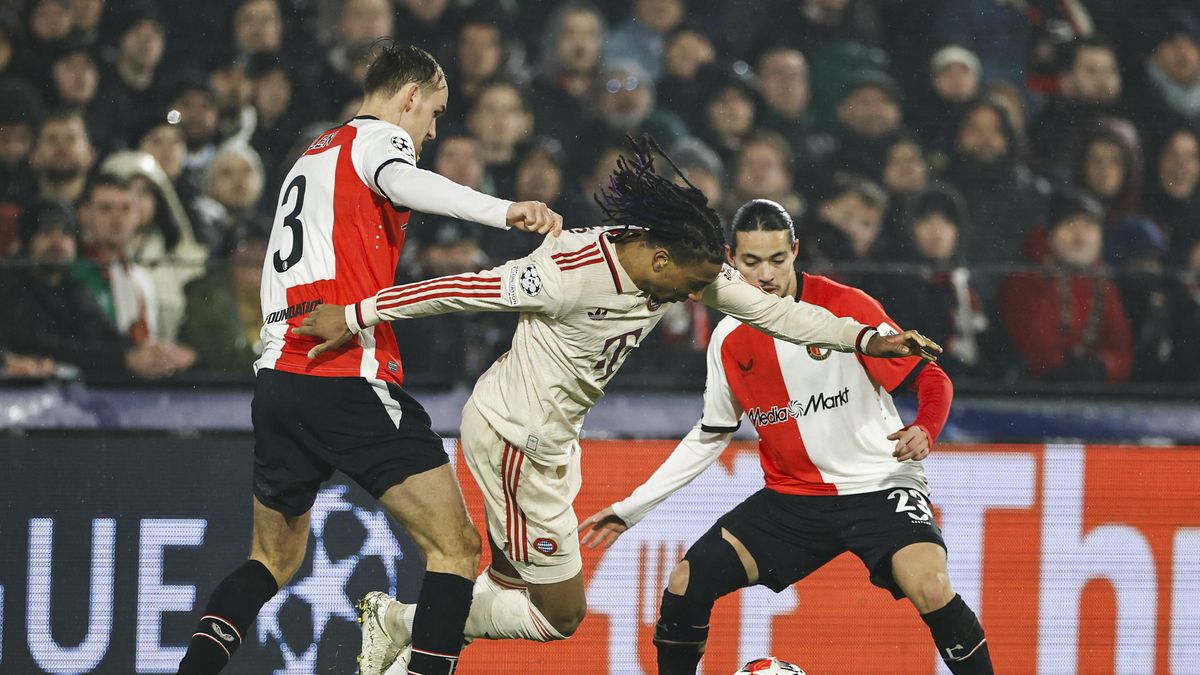 PAP/EPA / PAP/EPA/MAURICE VAN STEEN / Feyenoord rozbił Bayern