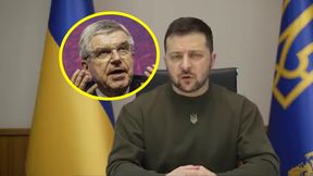 Zełenski zwrócił się do Bacha. "Zapraszam do Bachmutu"