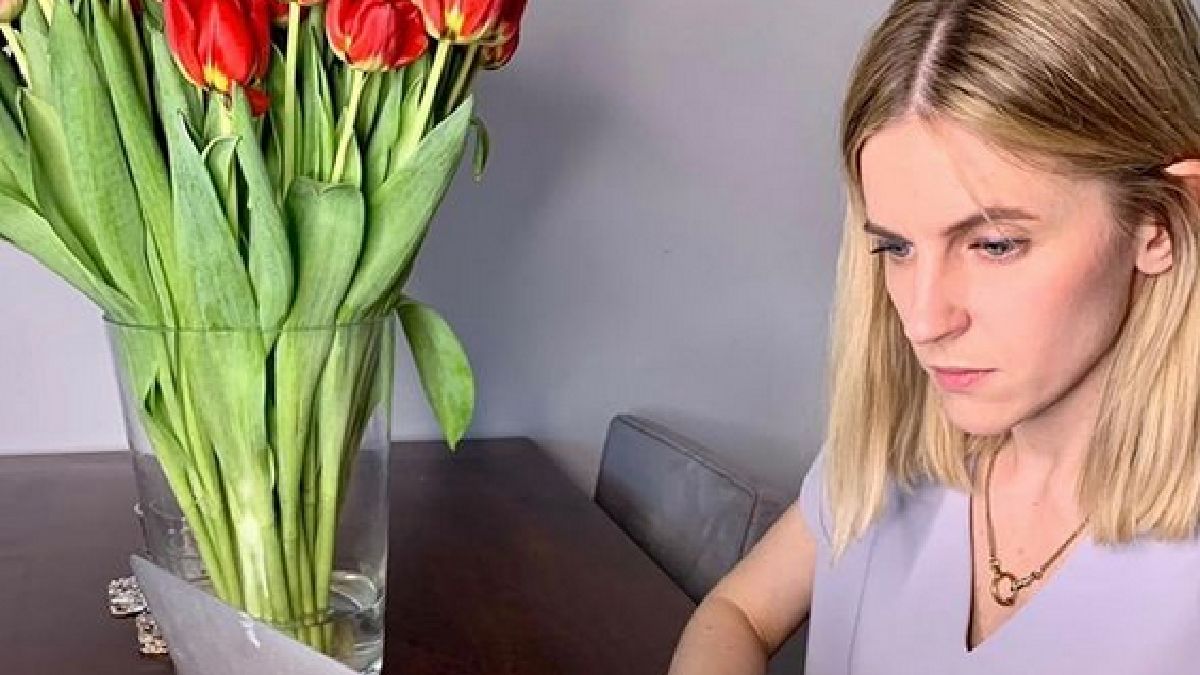 Aleksandra Gajewska rzadko kiedy pokazuje kadry ze swojego mieszkania