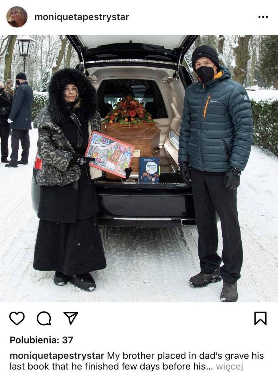 Córka Papcia Chmiela żegna go na Instagramie