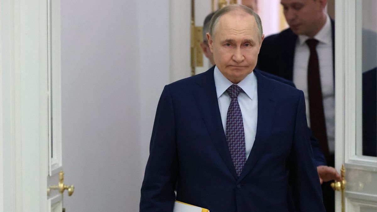 Władimir Putin, prezydent Rosji.