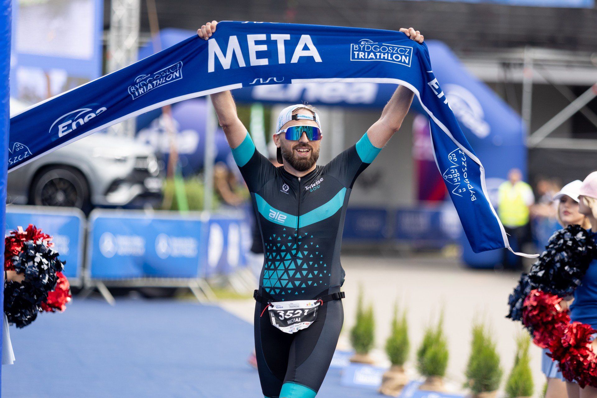 Drugiego dnia Enea Bydgoszcz Triathlon uczestnicy rywalizowali na dystansie 1/2 i 1/8 ironmana