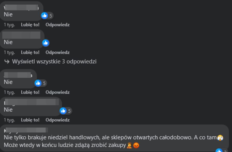 Kasjerzy o niedzielach handlowych