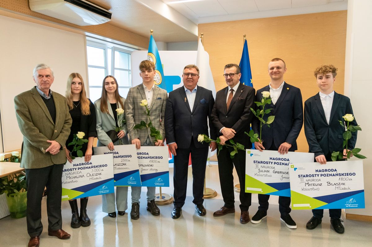 Kajakarze oraz kolarze zdominowali tegoroczne nagrody sportowe powiatu poznańskiego