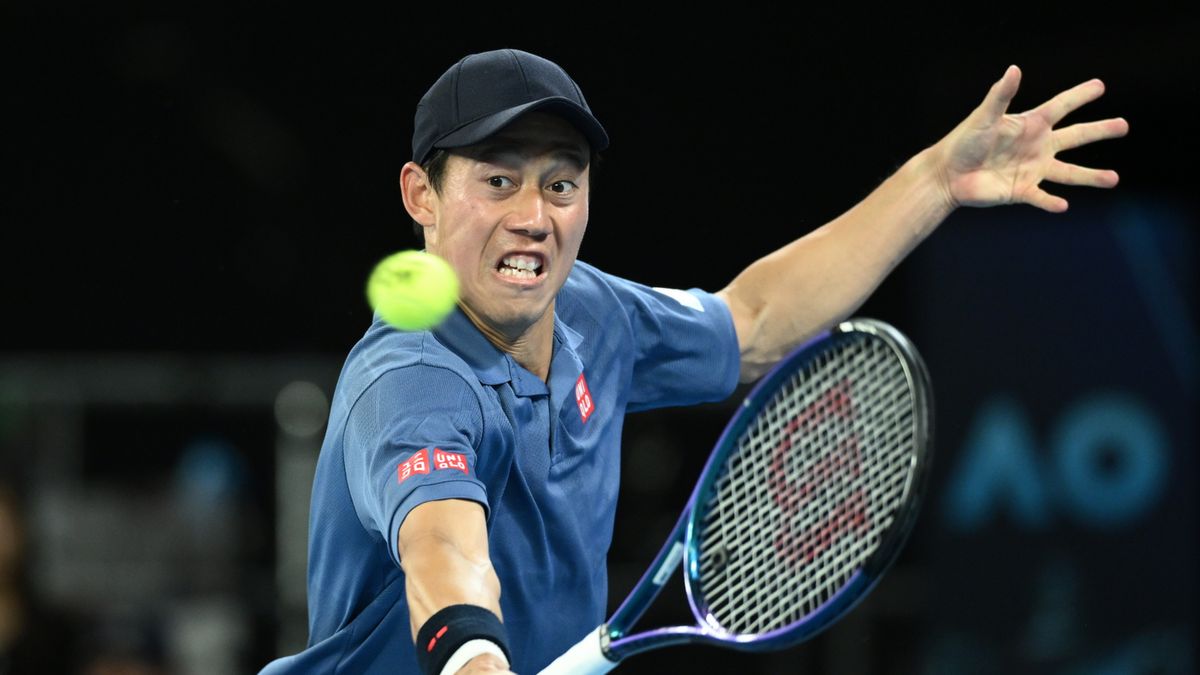 PAP/EPA / Joel Carrett / Na zdjęciu: Kei Nishikori