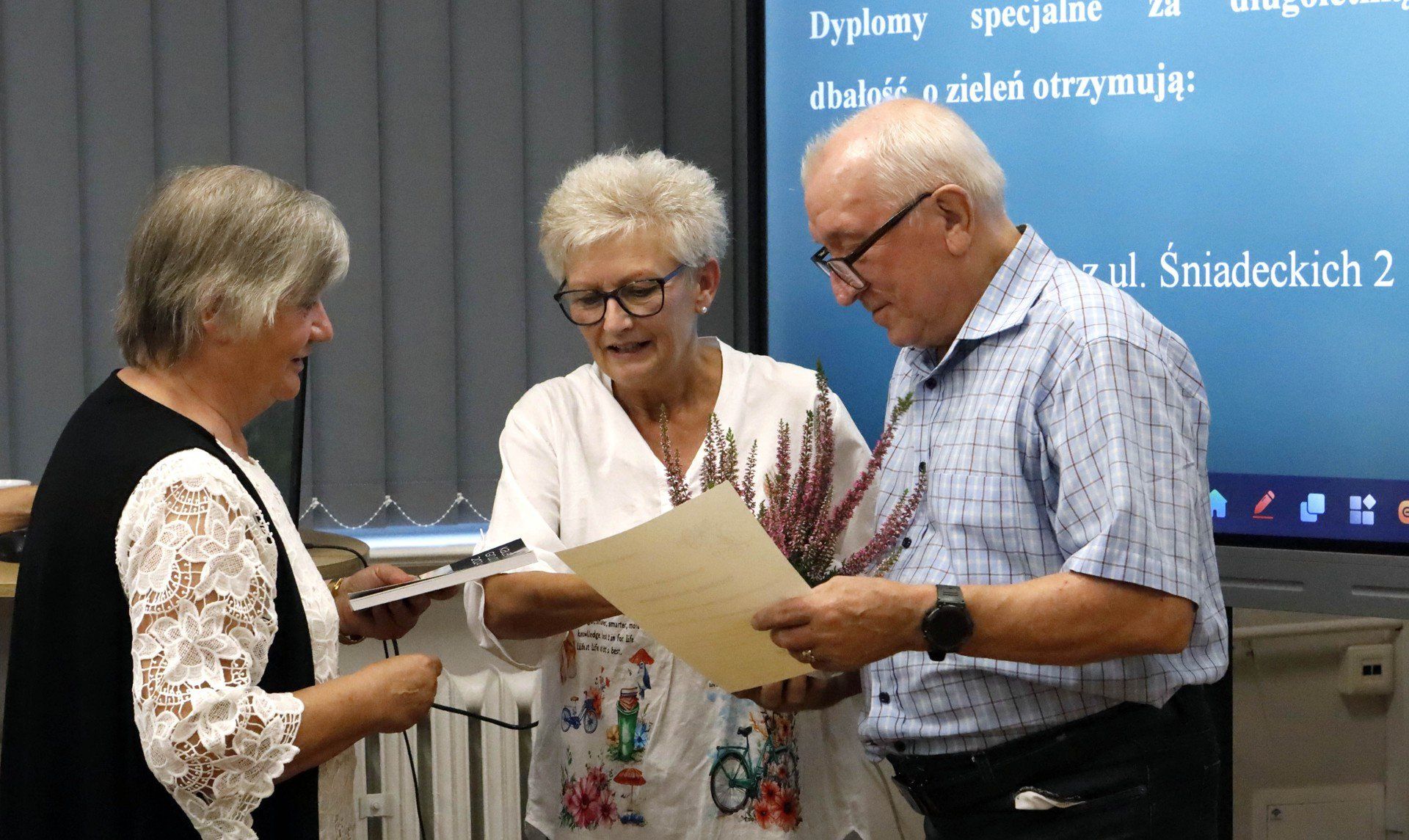 Podsumowanie konkursu Ozdabiamy Domy Kwiatami w Grudziądzu