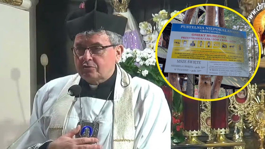 W pustelni ks. Natanka obowiązują surowe zasady. 