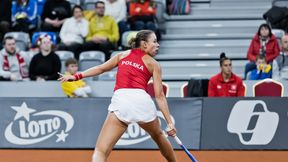 Super tie-break rozstrzygnął mecz Linette