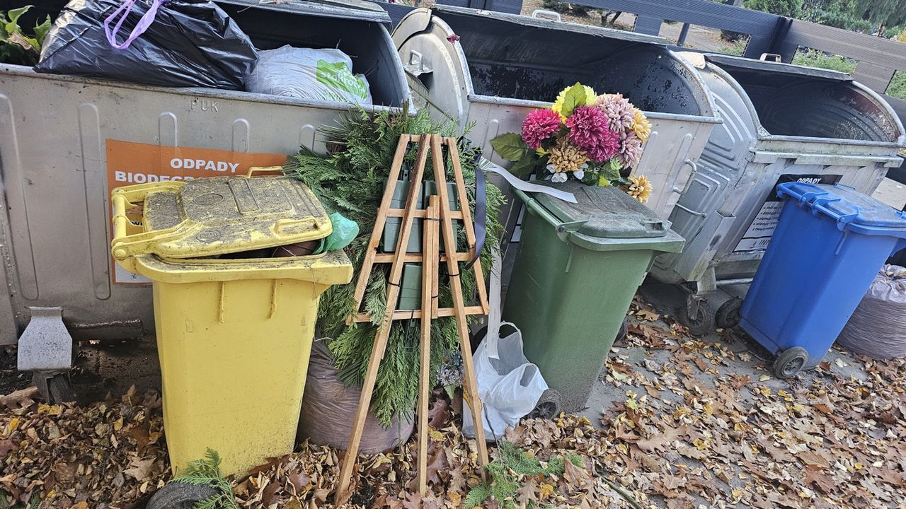 Gorzów: Inneko chce, by mieszkańcy segregowali śmieci na cmentarzu