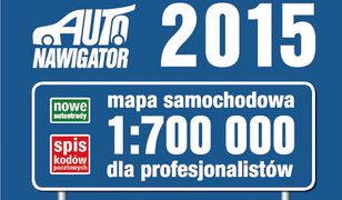 Polska 2015 mapa samochodowa dla profesjonalistów 1: 700 000
