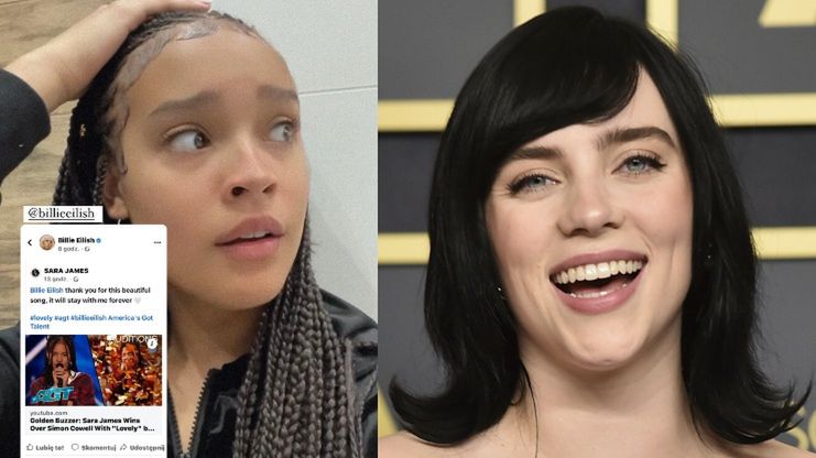 Billie Eilish udostępniła na swoim profilu występ Sary James w "Mam talent"!