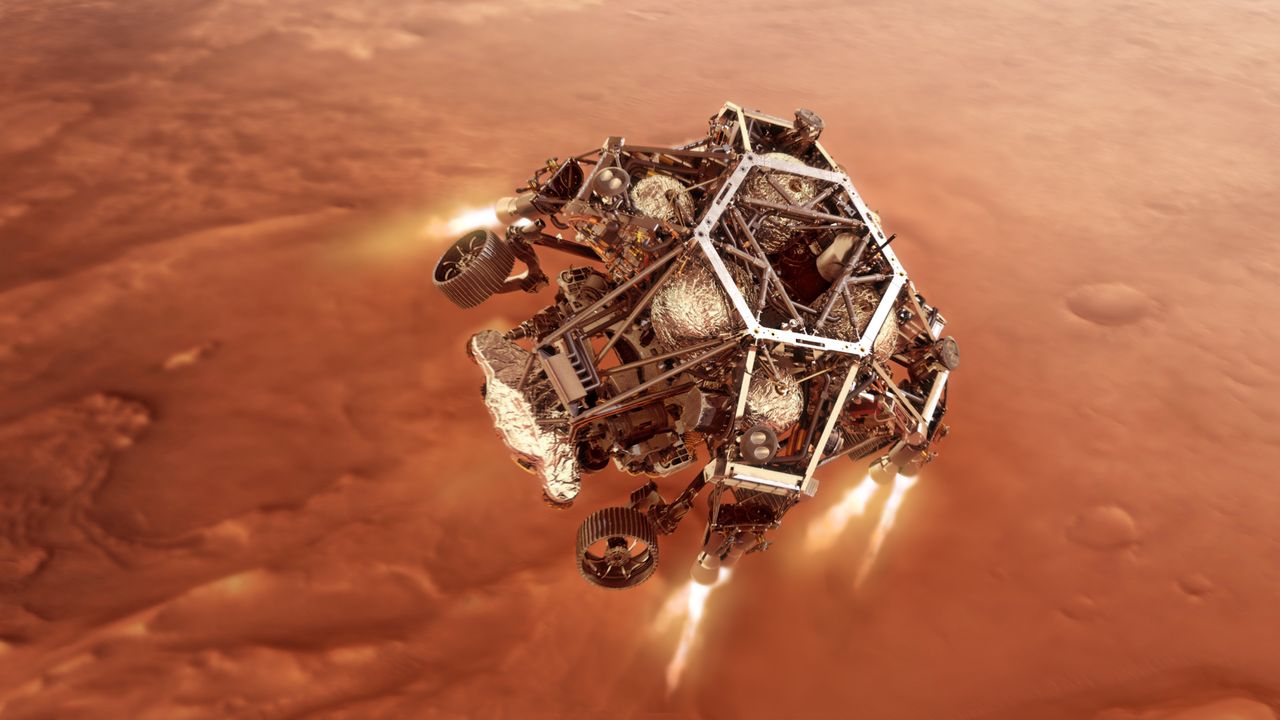 NASA: lądowanie łazika Perseverance minuta po minucie