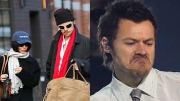 Harry Styles i Zoe Kravitz przechadzają się po mieście w WYMYŚLNYCH STYLIZACJACH. Fajnie razem wyglądają? (FOTO)