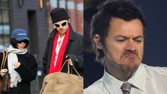 Harry Styles i Zoe Kravitz przechadzają się po mieście w WYMYŚLNYCH STYLIZACJACH. Fajnie razem wyglądają? (FOTO)