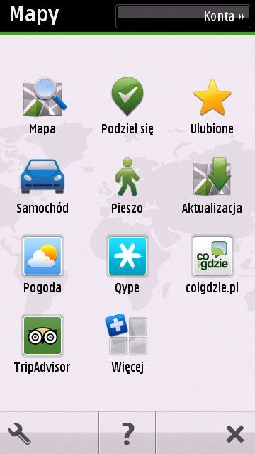 OVI Maps dla Nokia C6
