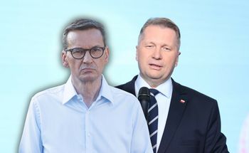 "Nie przeginaj". Czarnek ostro do Morawieckiego