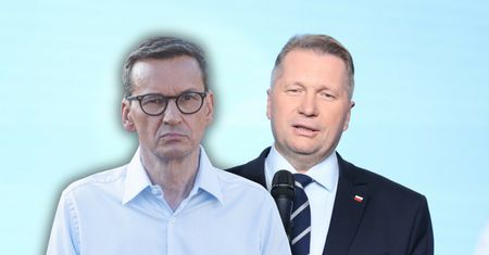 "Nie przeginaj". Czarnek ostro do Morawieckiego