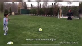 #dziejesiewsporcie: Ronaldo kontra syn. Kto wygrał niecodzienny pojedynek?