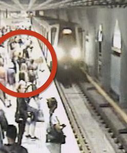 Dramatyczne zdarzenie w metrze. Mężczyzna chciał wepchnąć kobietę pod pociąg