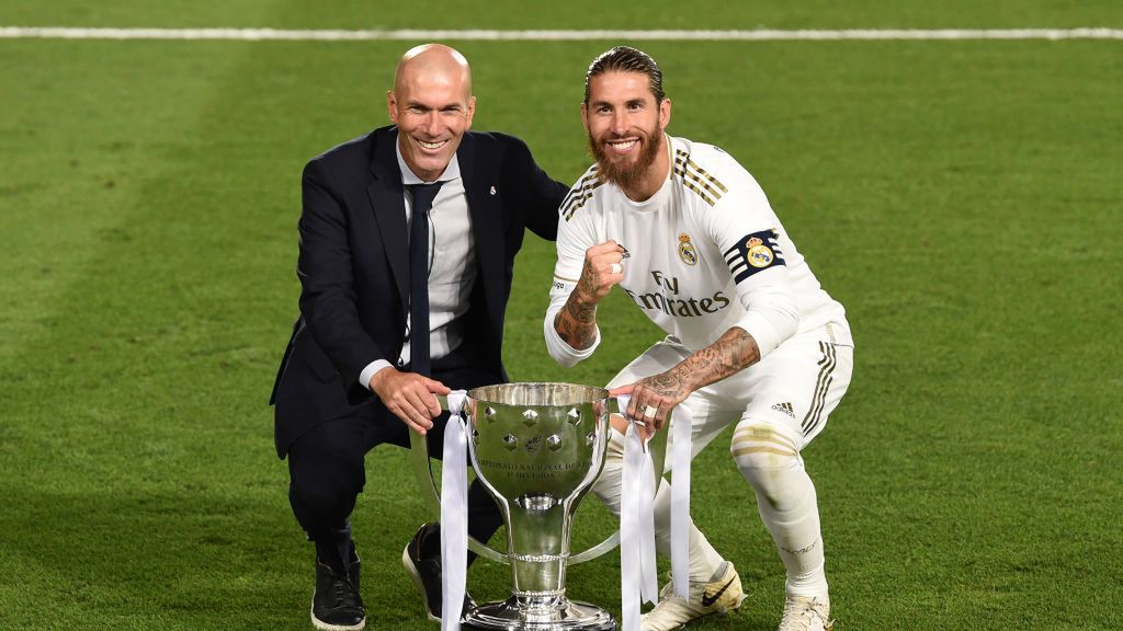 Zinedine Zidane i Sergio Ramos