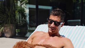 Ale forma! Tylko spójrz na to zdjęcie Lewandowskiego