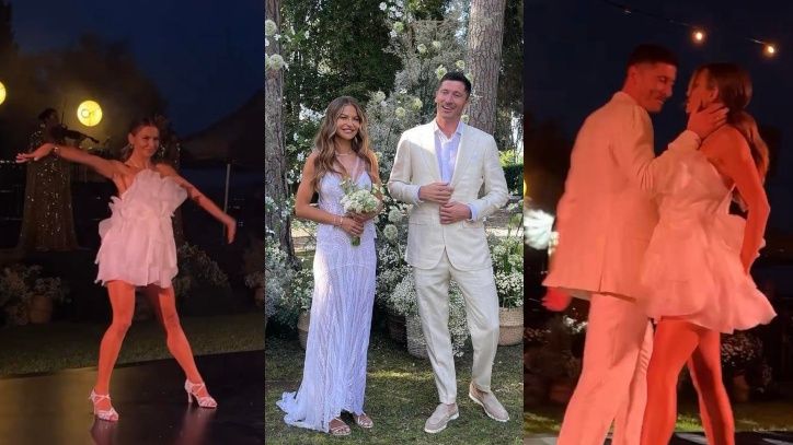 "Pierwszy taniec" Anny i Roberta Lewandowskich