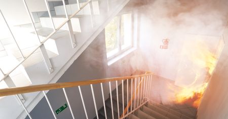 Pożar w hotelu na Opolszczyźnie. Ewakuowali 93 osoby