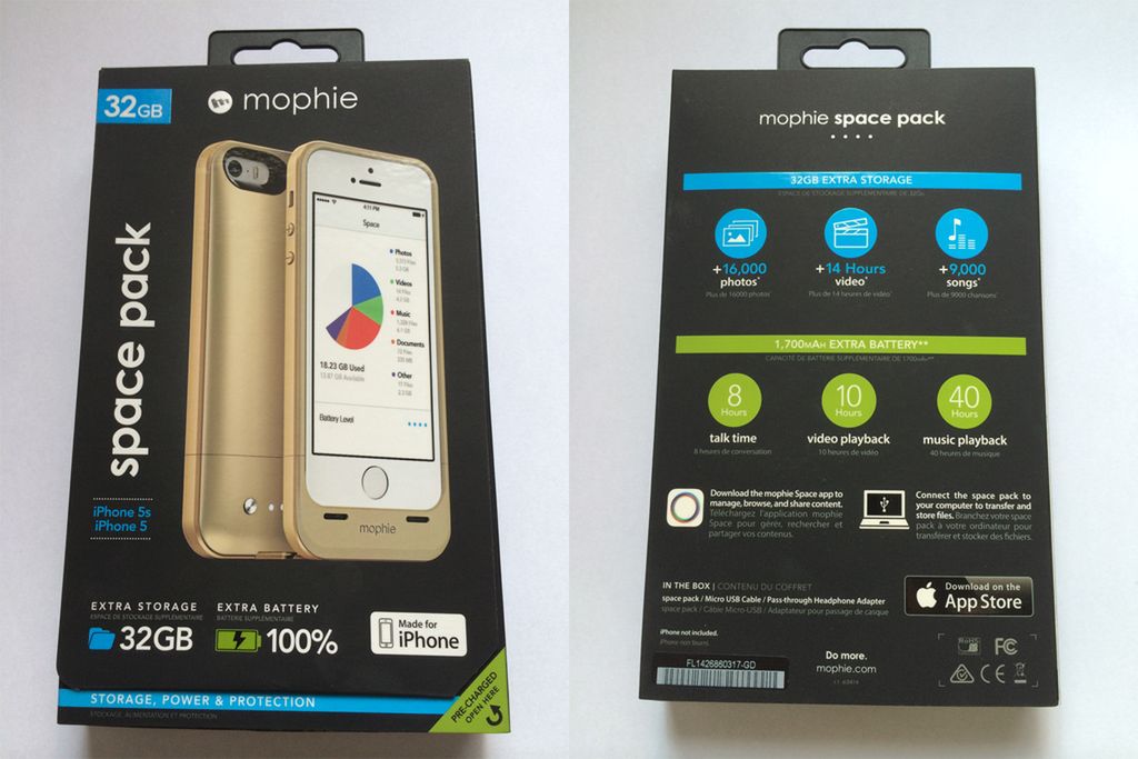 MOPHIE Space Pack - test obudowy z baterią i pamięcią dla iPhone’a 2