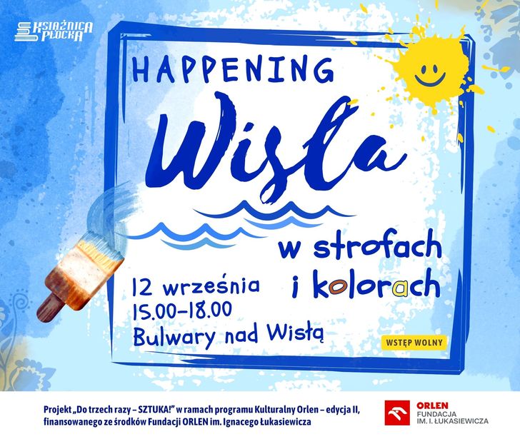 "Nowe baśnie płockie" i artystyczny happening nad Wisłą. Co wydarzy się 12 września?