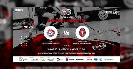 Rewanżowa walka w Lublinie! AZS Politechnika kontra JohnnyBros Olimpia Osowa Gdańsk