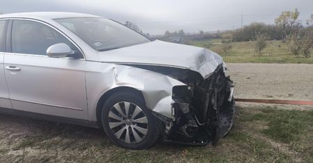 O włos od śmierci. Zignorował STOP i uderzył w pociąg pasażerski