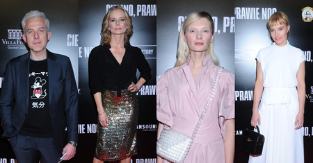 Gwiazdy na premierze "Ciemno, prawie noc": Magdalena Cielecka, Agata Buzek, Hubert Urbański, Roma Gąsiorowska... (ZDJĘCIA)