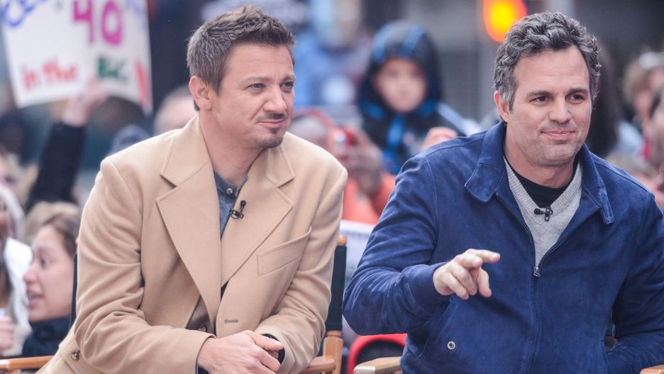 Jeremy Renner i Mark Ruffalo są gwiazdami Marvela